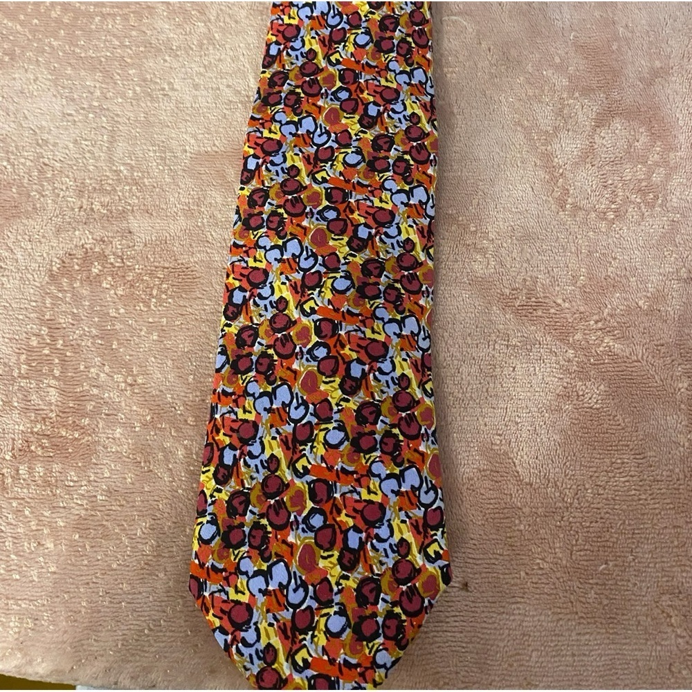Vibrant Multicolor Tie - Picture 3 of 8